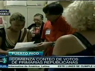 Puertorriqueños eligen a Romney en primarias republicanas