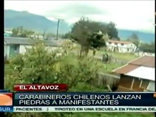 Documentan abusos de carbineros en Aysén, Chile