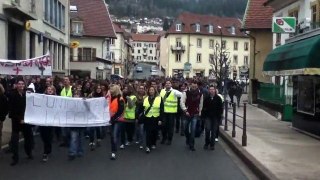 MANIF ELEVES MORTEAU