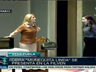 Presentaron Muñequita linda en FILVEN