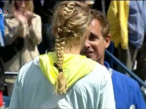 2012 Indian Wells Azarenka vs Sharapova Winning ceremony