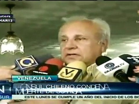 Cónsul chileno en Maracaibo condena muerte de su hija