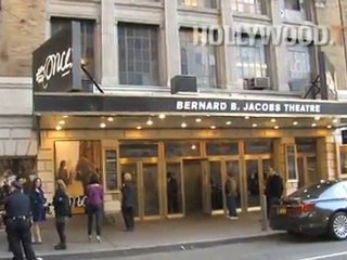 Glen Hansard spotted at the Bernard B. Jacobs Theatre