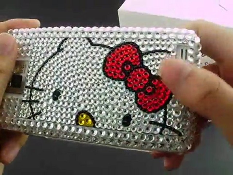 Hello Kitty Rhinestone Case For Samsung Galaxy S2 i9100 