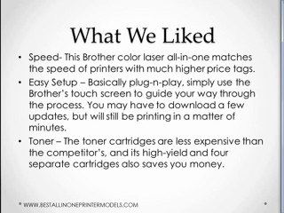 Our Views On The Brother MFC-9970CDW