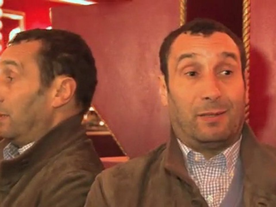 Zinedine Soualem, comédien, soutient François Hollande