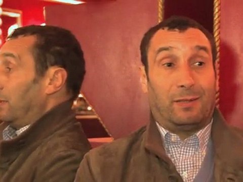 Zinedine Soualem, comédien, soutient François Hollande