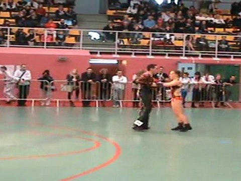 Céline et Damien Rock Acrobatique, catégorie B- FFD