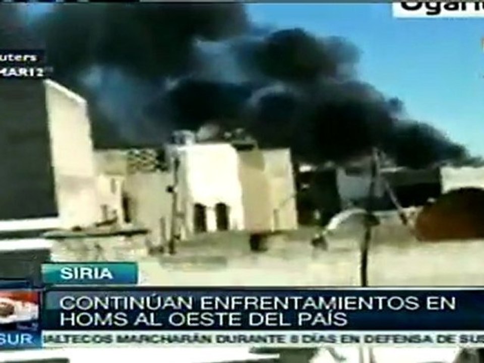Siria: continúan los enfrentamientos en la ciudad de Homs