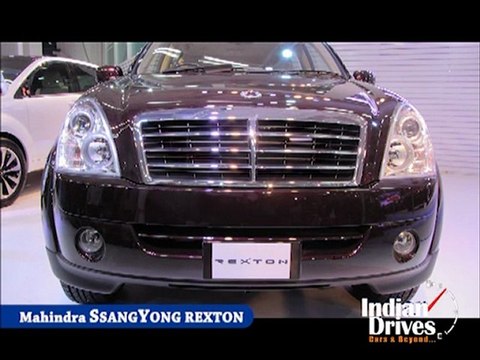 Mahindra Ssangyong Rexton SUV First Look Video