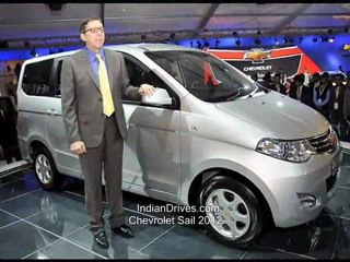 Chevrolet sail launch in india