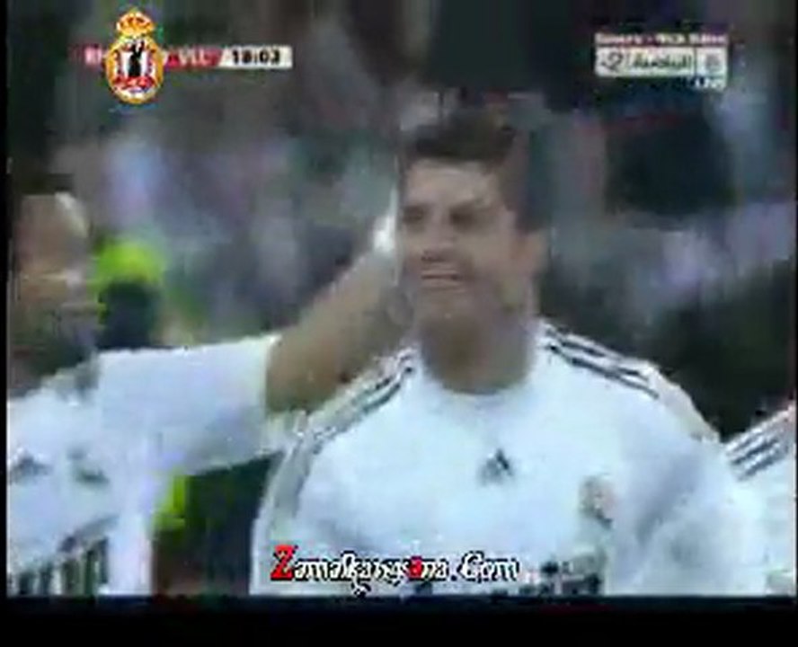 هدف كريستيانو رونالدو على فياريال 2010