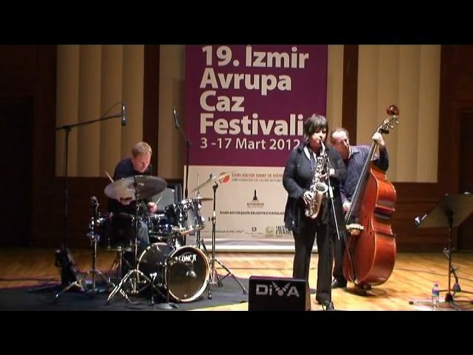 jazz GERALDİNE LAURENT Time Out Trio "19. İzmir Avrupa Caz Festivali "
