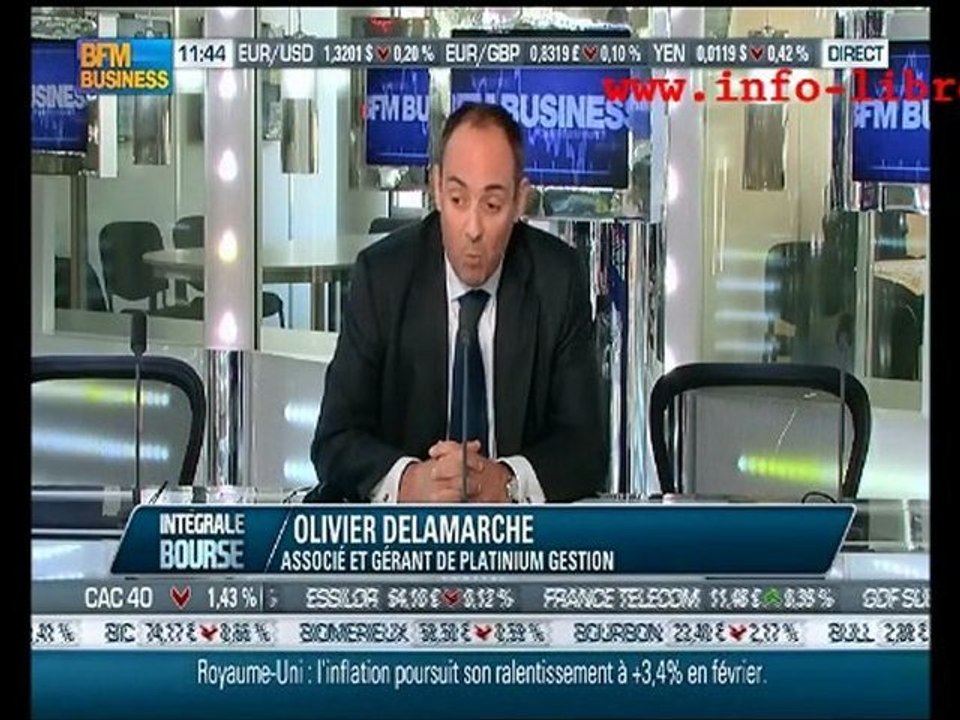 Olivier Delamarche: "Si les politiques étaient là pour dire la vérité, ca se saurait...."
