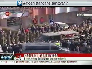 #afganistandaneisimizvar ? 5 Şehidimiz Cebeci Şehitliği'nde Toprağa Verilecek!