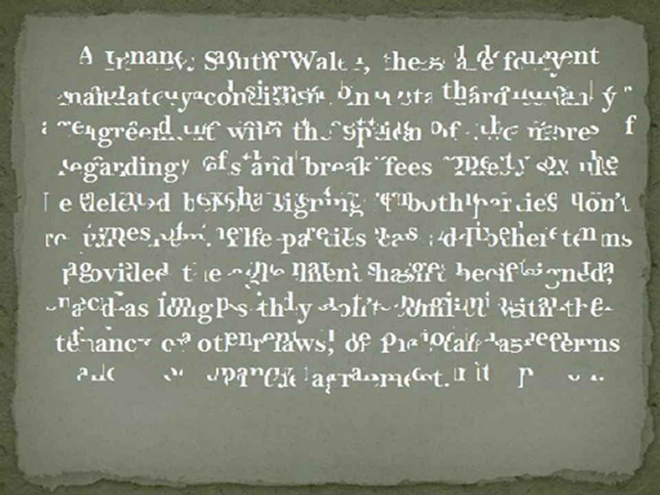 The Benefits of Signing a Tenancy Agreement