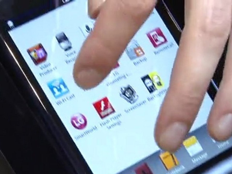 LG Optimus Vu video