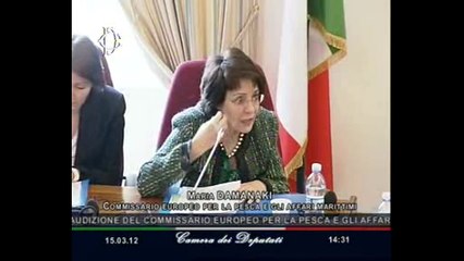 Roma - Audizione di Maria Damanaki (15.03.12)