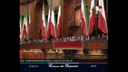 Napolitano - Il 150° anniversario dell'Unità d'Italia (17.03.12)