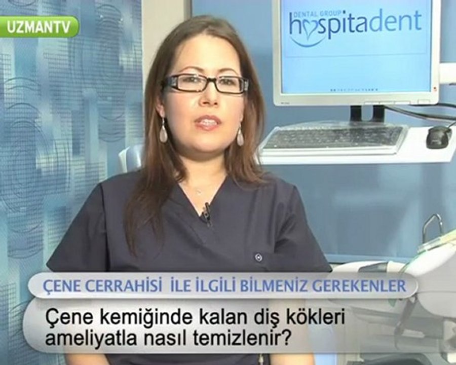 Çene kemiğinde kalan diş kökü nasıl temizlenir?-Fulya Özbey Erkılıç