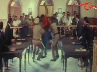 Court Comedy Scene Between Brahmanandam - Criminal