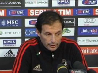 Allegri: "Le 2 sconfitte non mi preoccupano"