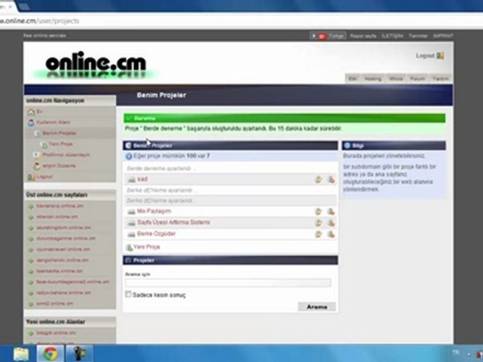 Site Oluşturma