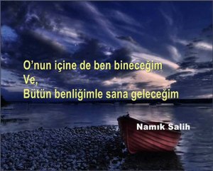 KAĞIT'TAN KAYIK... Namık SALİH...