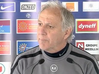 René Girard avant le Gazélec (Coupe)