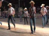 West Party country line dance - WILD COUNTRY - Voghera Country Festival 2010