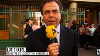 Luc Chatel sur iTélé - mardi 20 mars 2012