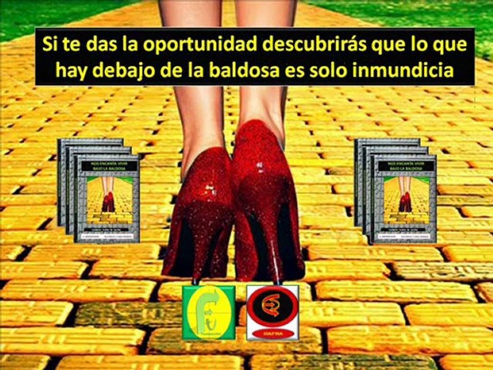 NOS ENCANTA VIVIR DEBAJO  DE LA BALDOSA