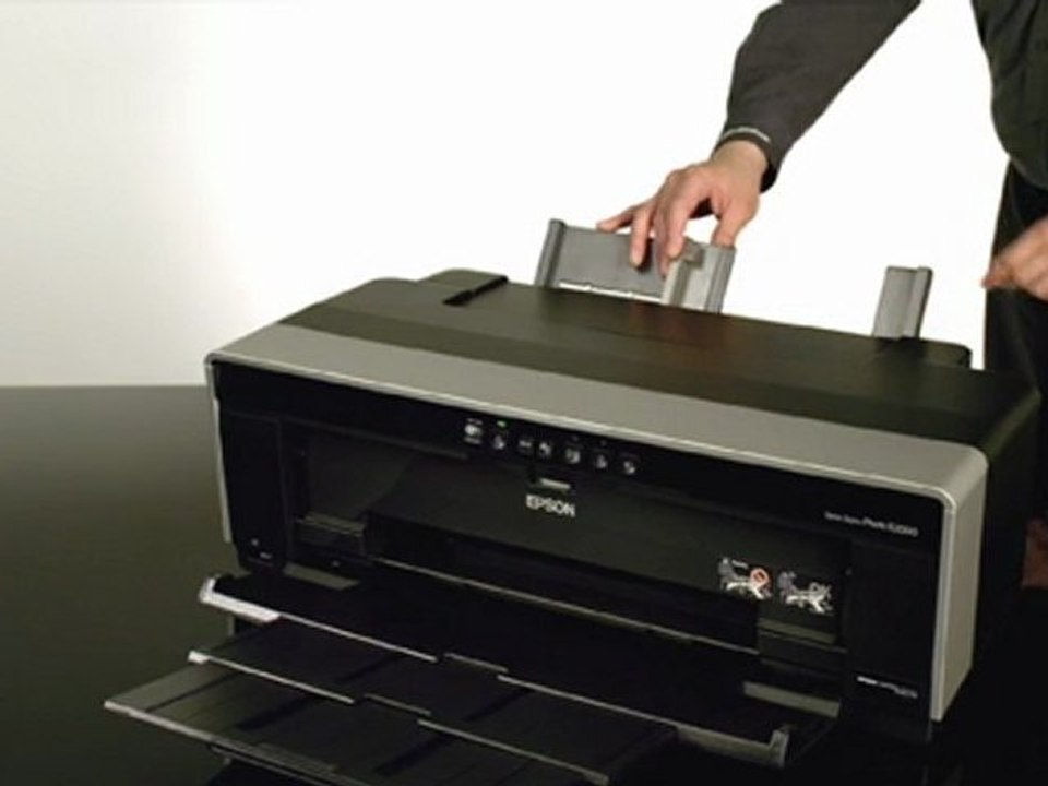 Epson Stylus Photo R2000: How to Load Fine Art Paper