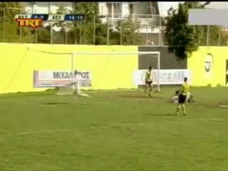 20η Βύζας Μεγάρων-ΑΕΛ 1-0 2011-12 TRT