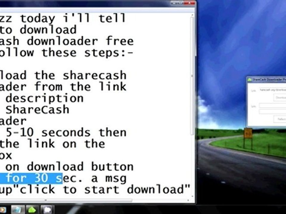 Sharecash downloader 1000% working with proof!!(updated)