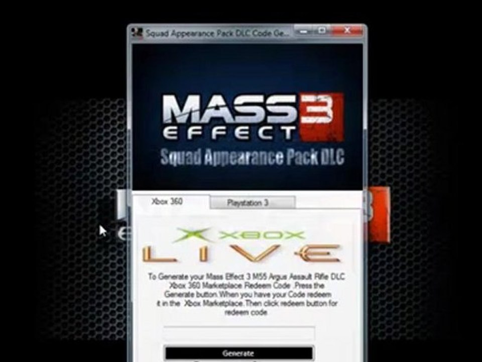 Mass Effect 3 Squad Appearance Pack DLC Free Download