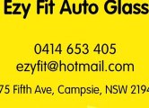 Repair Windscreen Campsie Ezy Fit Auto Glass NSW