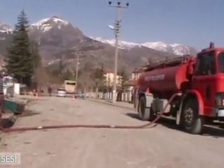 Hastanenin 1951 yılında yapılan kısmı yıkıldı