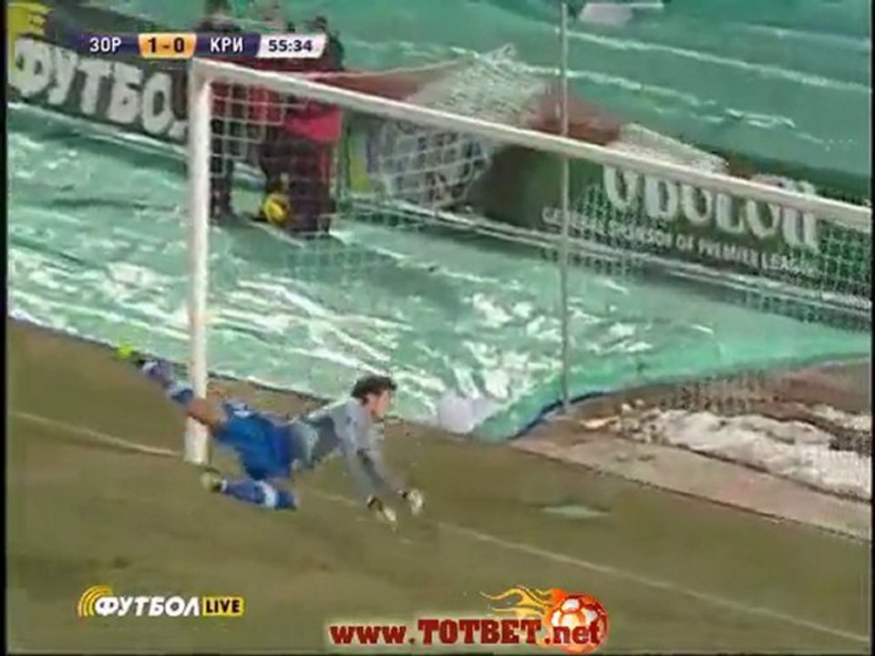 Заря - Кривбасс (2-0) 16.03.2012