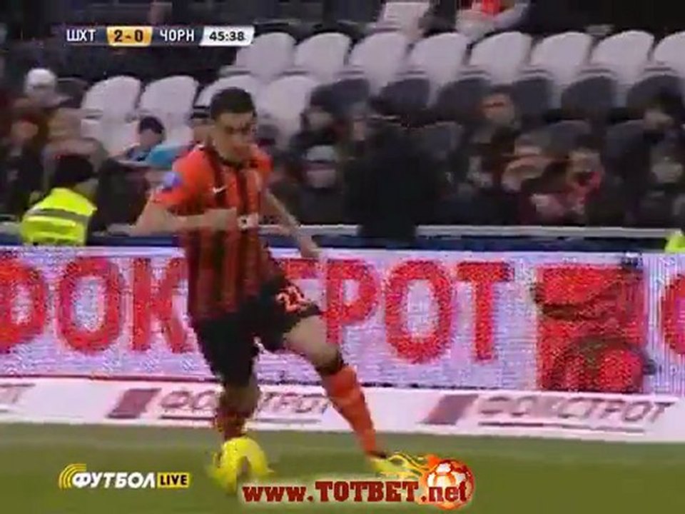 Шахтер - Черноморец (4-0) 17.03.2012