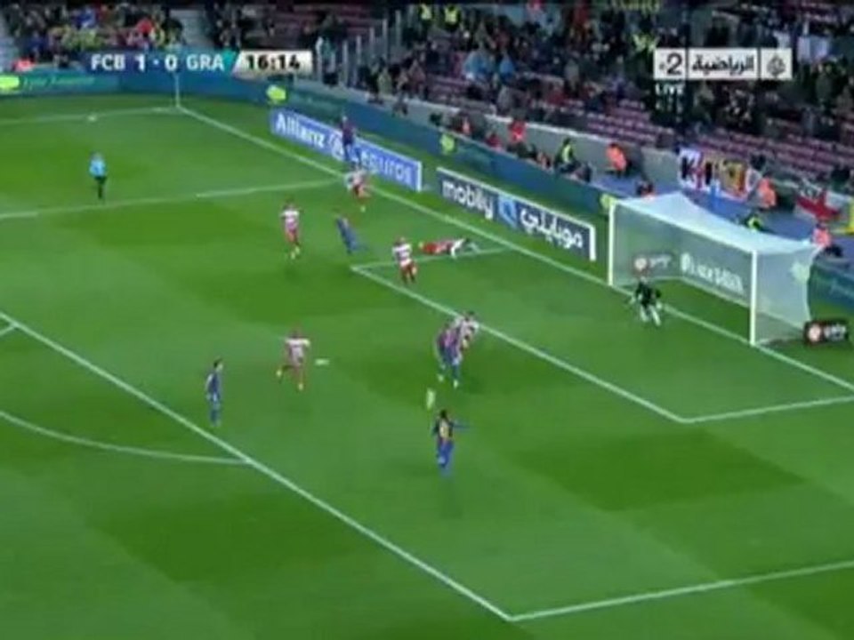 هدف ميسي العالمي في مرمي غرناطة