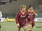 ROMA-Bordeaux 5-0 Voeller (3), Gerolin (2) Andata Ottavi di Finale Coppa Uefa 28-11-1990