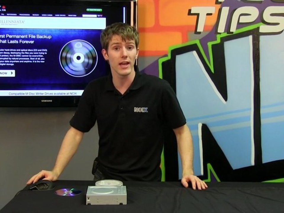 Millenniata M-DISC Permanent Storage Archival Grade Media Showcase NCIX Tech Tips