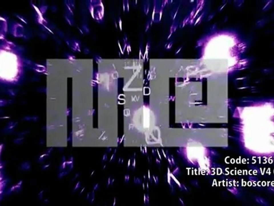 CG動画素材『背景・サイエンス』/ Royalty-Free Stock Animated Background