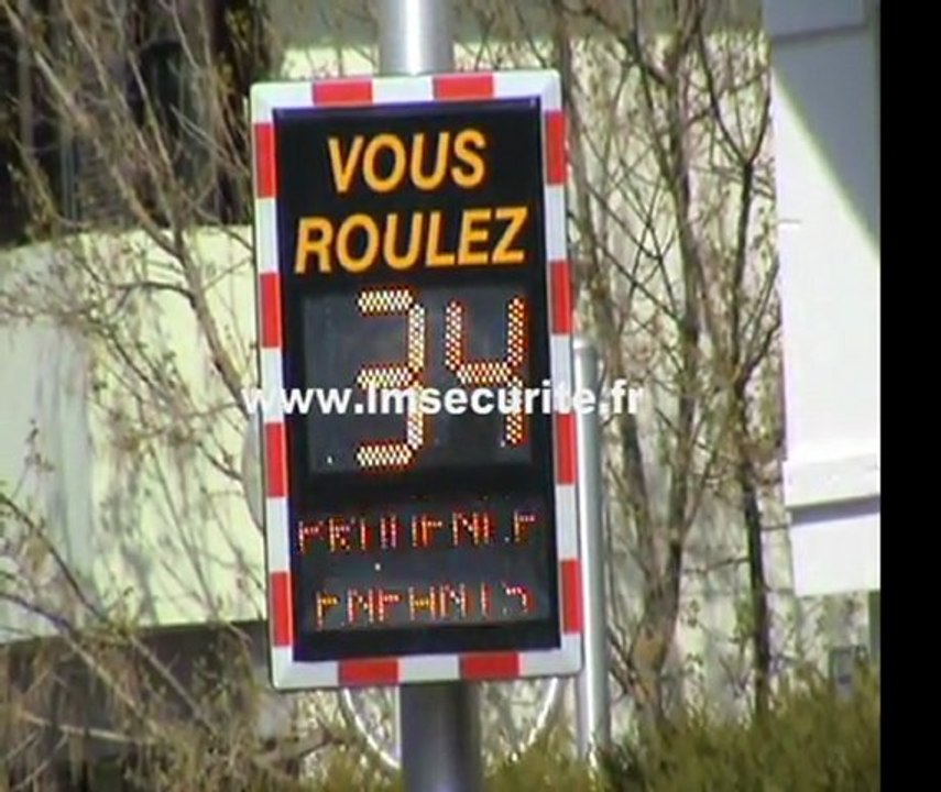 RADAR  PREVENTIF  PEDAGOGIQUE  PLUS9  LM  SECURITE  VIATRAFFIC