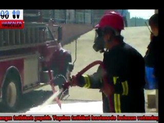 ALİAĞA DEVLET HASTANESİ YANGIN TATBİKATI!