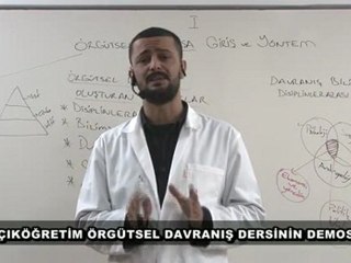 Açıköğretim 4.Sınıf Örgütsel Davranış