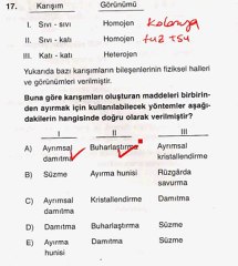 21 mart deneme kimya soru B17