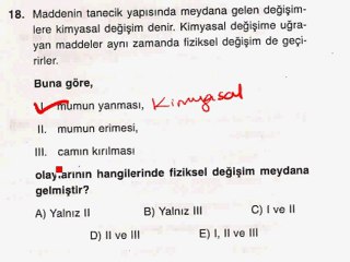 21 mart deneme kimya soru B18