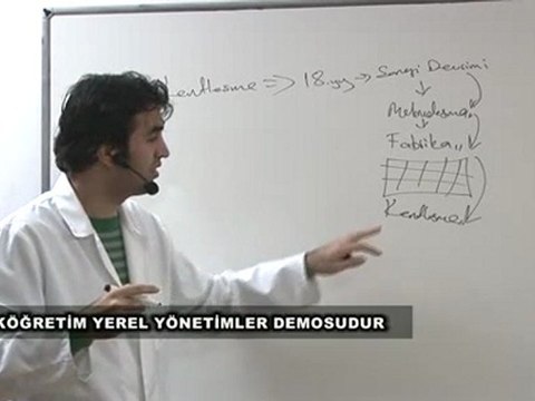 Açıköğretim 4.Sınıf Yerel Yönetimler